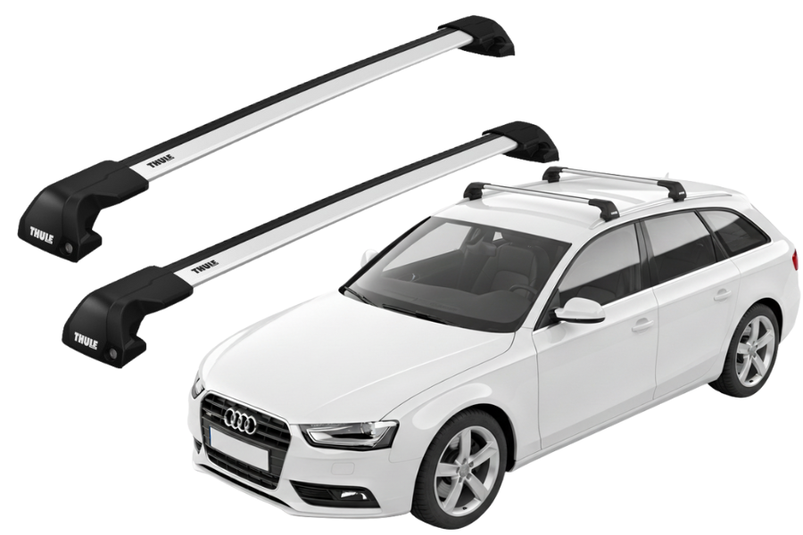 Barras THULE EDGE Flush para autos AUDI A4 Avant 2008 a 2015