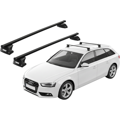 Barras THULE EVO SquareBar para autos AUDI A4 Avant 2008 a 2015