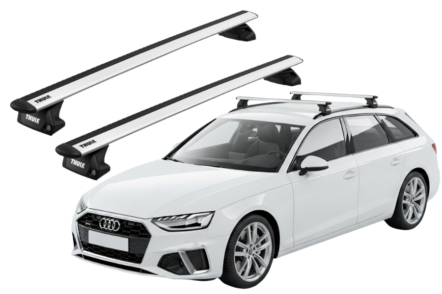 Barras THULE EVO WingBar para autos AUDI A4 Avant desde 2016