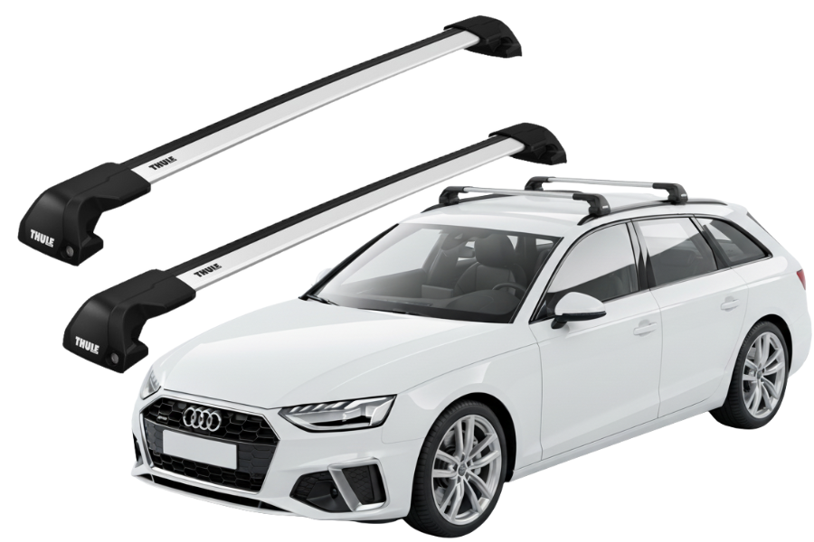 Barras THULE EDGE Flush para autos AUDI A4 Avant desde 2016