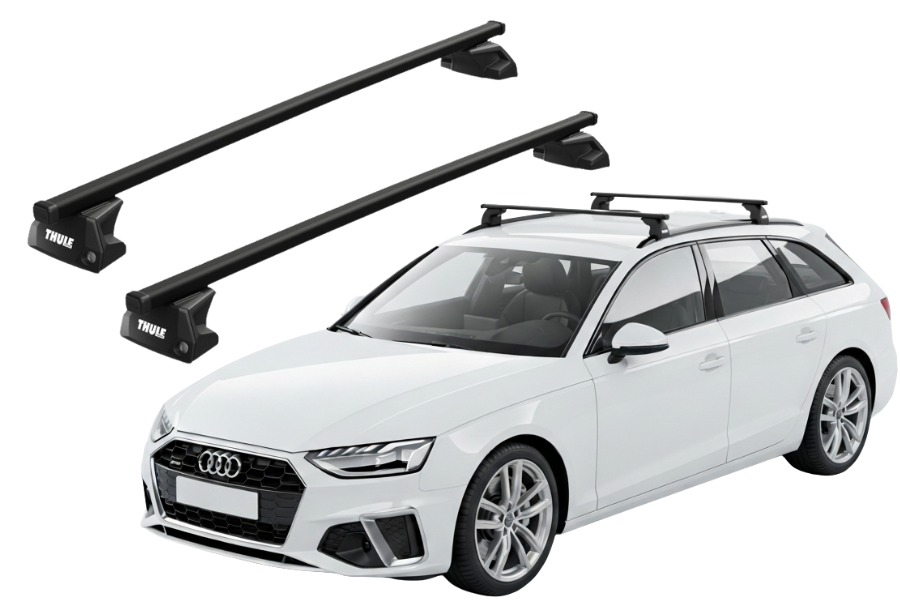 Barras THULE EVO SquareBar para autos AUDI A4 Avant desde 2016