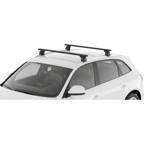 Barras THULE EVO WingBar para autos AUDI Q5 2008 a 2017 negro