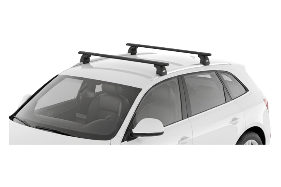 Barras THULE EVO WingBar para autos AUDI Q5 2008 a 2017 negro