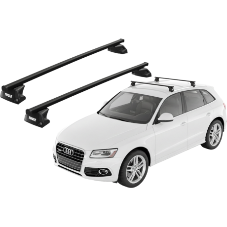 Barras THULE EVO SquareBar para autos AUDI Q5 2008 a 2017