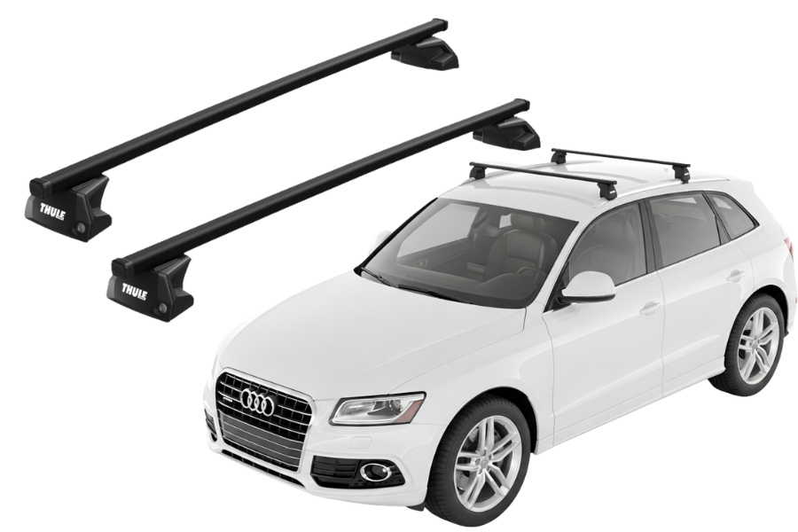 Barras THULE EVO SquareBar para autos AUDI Q5 2008 a 2017