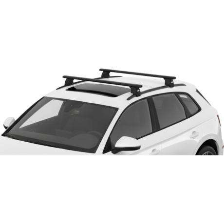Barras THULE EVO WingBar para autos AUDI Q5 desde 2017 - 2024 negro