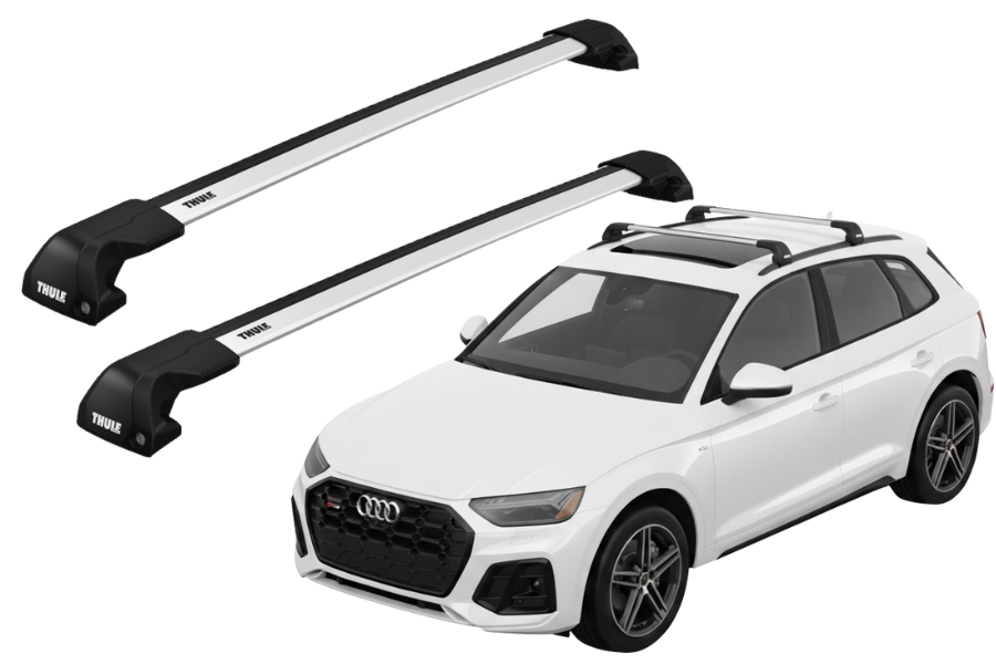 Barras THULE EDGE Flush para autos AUDI Q5 desde 2017 - 2024