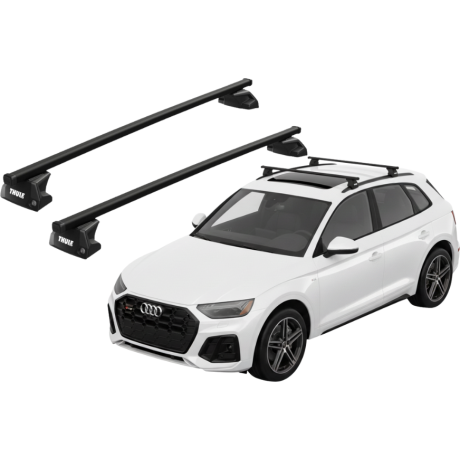 Barras THULE EVO SquareBar para autos AUDI Q5 desde 2017 - 2024