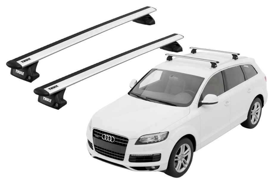 Barras THULE EVO WingBar para autos AUDI Q7 2006 a 2015