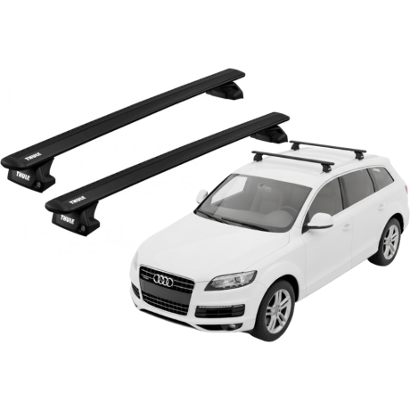 Barras THULE EVO WingBar para autos AUDI Q7 2006 a 2015 negro