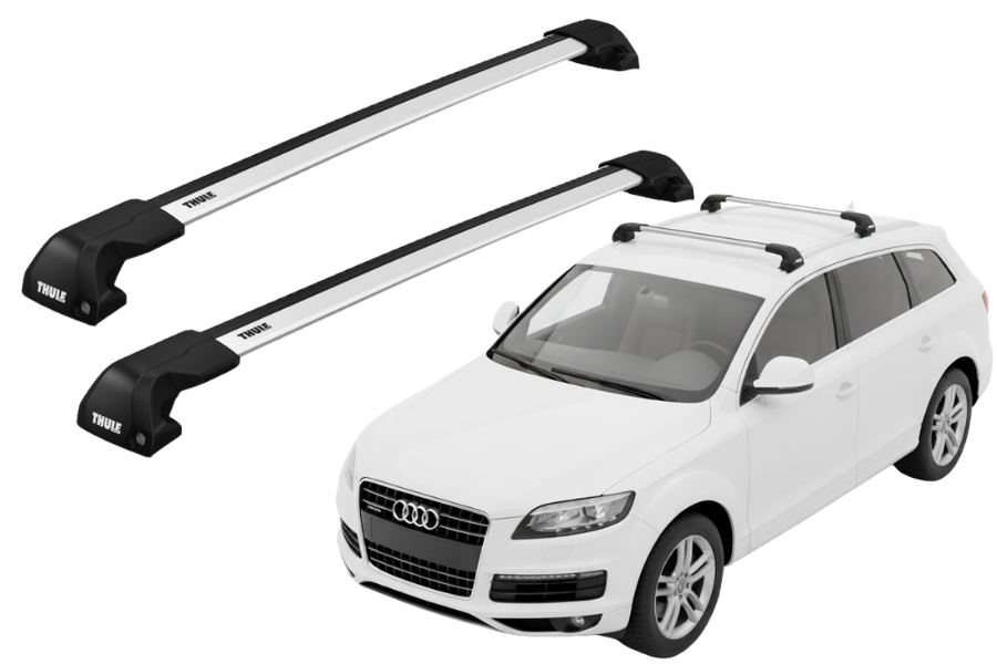 Barras THULE EDGE Flush para autos AUDI Q7 2006 a 2015