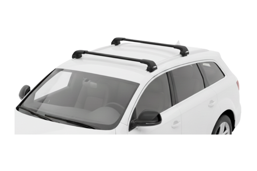 Barras THULE EDGE Flush para autos AUDI Q7 2006 a 2015 negro