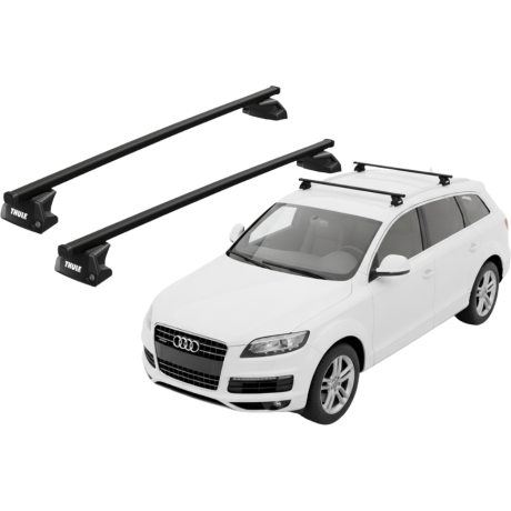 Barras THULE EVO SquareBar para autos AUDI Q7 2006 a 2015