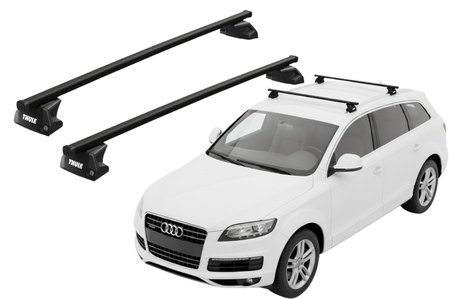 Barras THULE EVO SquareBar para autos AUDI Q7 2006 a 2015