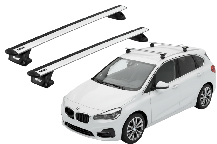 Barras THULE EVO WingBar para autos BMW 2-Series Active Tourer desde 2014