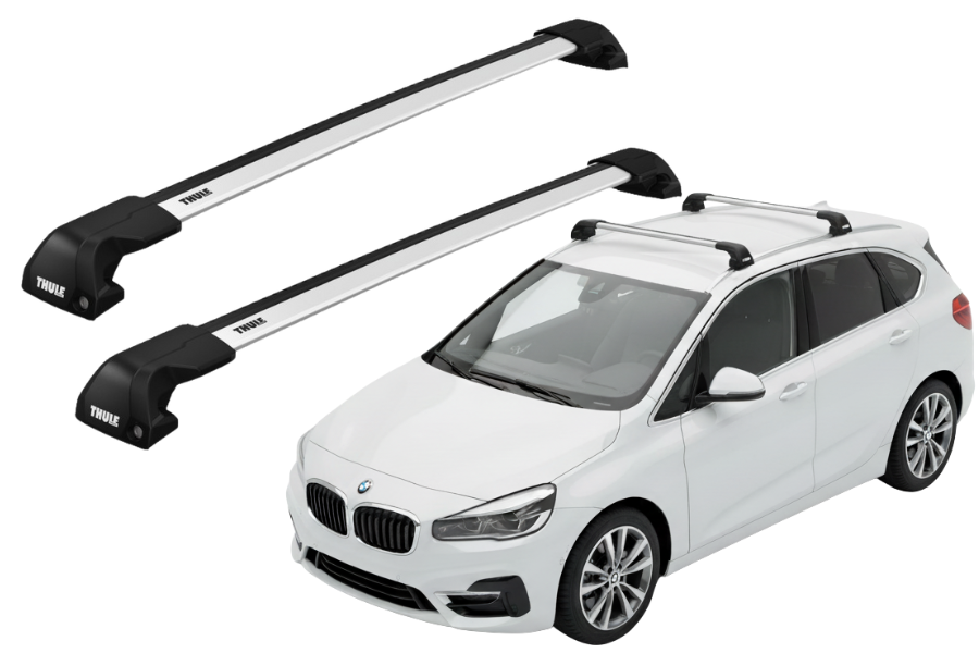 Barras THULE EDGE Flush para autos BMW 2-Series Active Tourer desde 2014