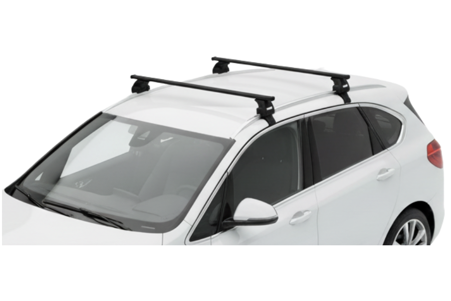 Barras THULE EVO SquareBar para autos BMW 2-Series Active Tourer desde 2014