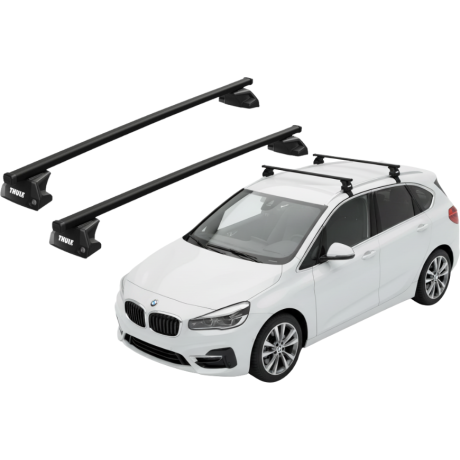 Barras THULE EVO SquareBar para autos BMW 2-Series Active Tourer desde 2014