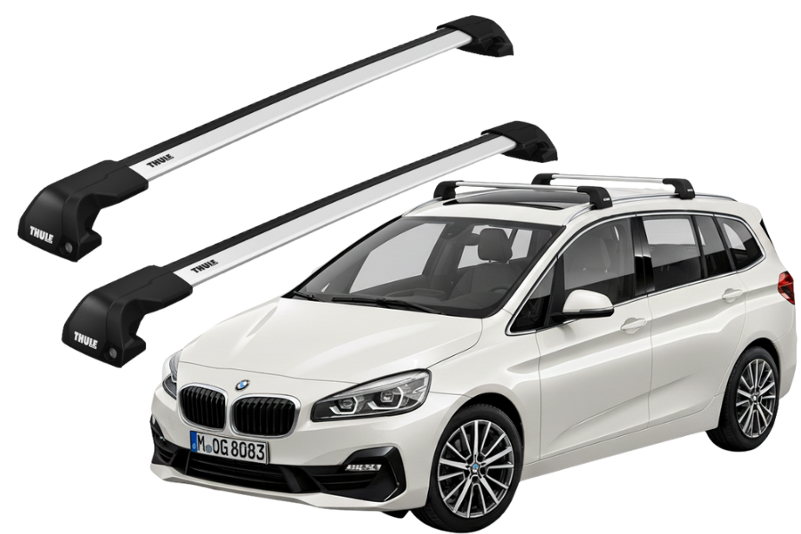 Barras THULE EDGE Flush para autos BMW 2-Series Gran Tourer desde 2015