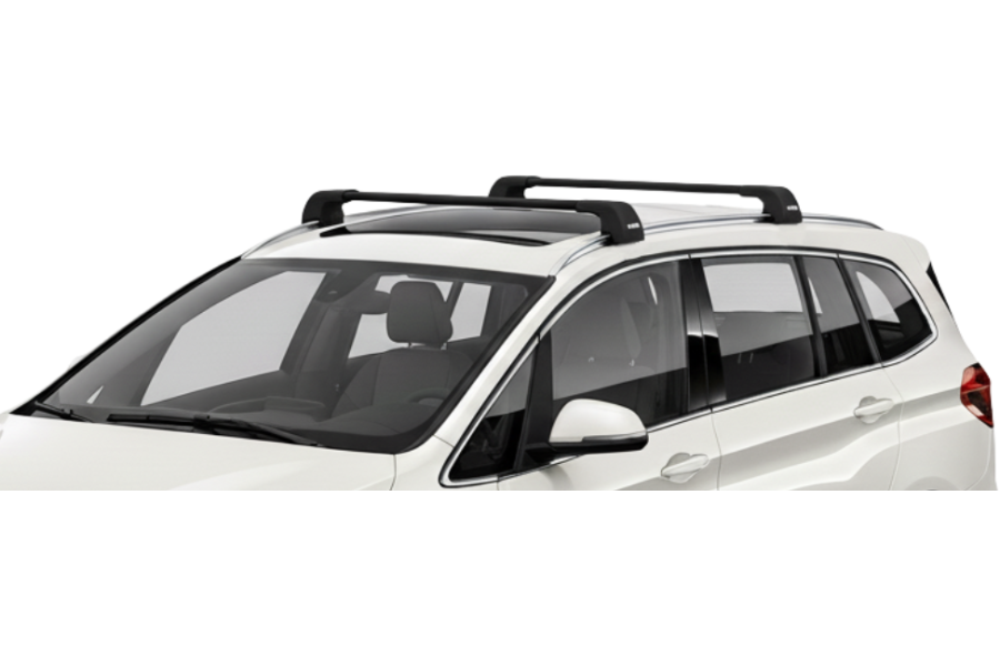 Barras THULE EDGE Flush para autos BMW 2-Series Gran Tourer desde 2015 negro