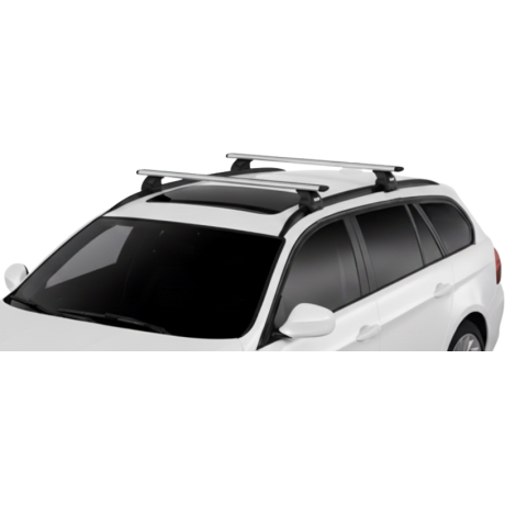 Barras THULE EVO WingBar para autos BMW 3-Series Touring 2010 a 2011