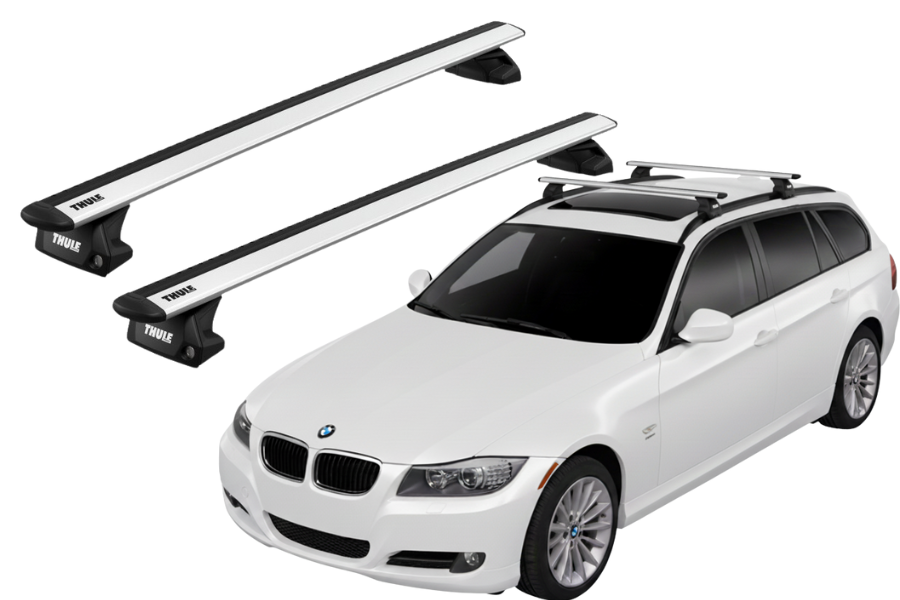 Barras THULE EVO WingBar para autos BMW 3-Series Touring 2010 a 2011