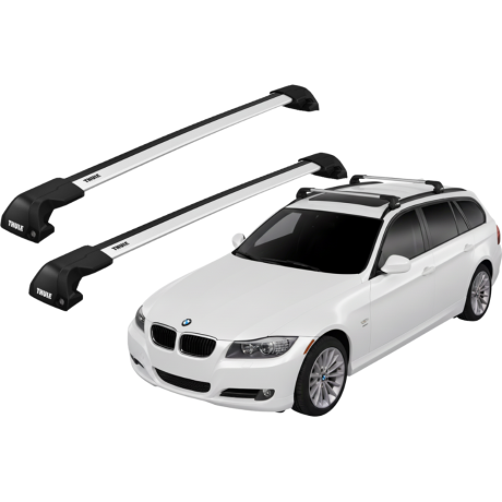 Barras THULE EDGE Flush para autos BMW 3-Series Touring 2010 a 2011