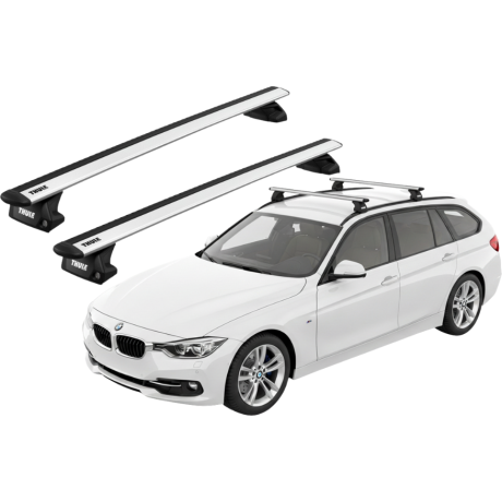 Barras THULE EVO WingBar para autos BMW 3-Series Touring desde 2012
