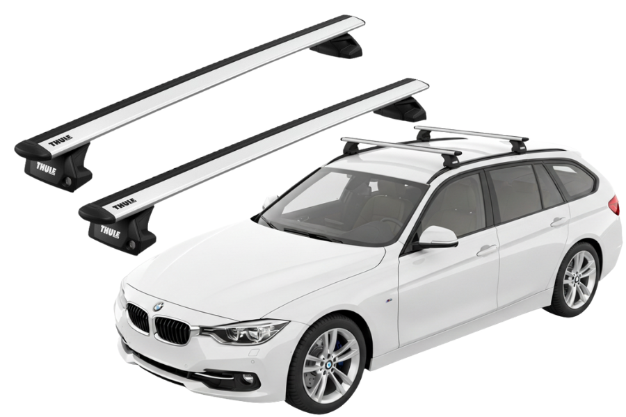 Barras THULE EVO WingBar para autos BMW 3-Series Touring desde 2012