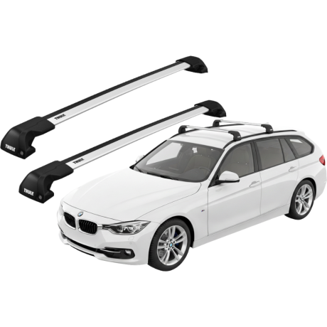 Barras THULE EDGE Flush para autos BMW 3-Series Touring desde 2012