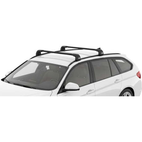 Barras THULE EDGE Flush para autos BMW 3-Series Touring desde 2012 negro