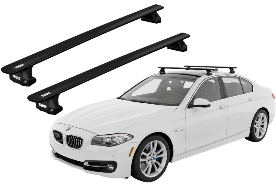Barras Thule BMW 5 series 10-17 PF / WingBar EVO BK