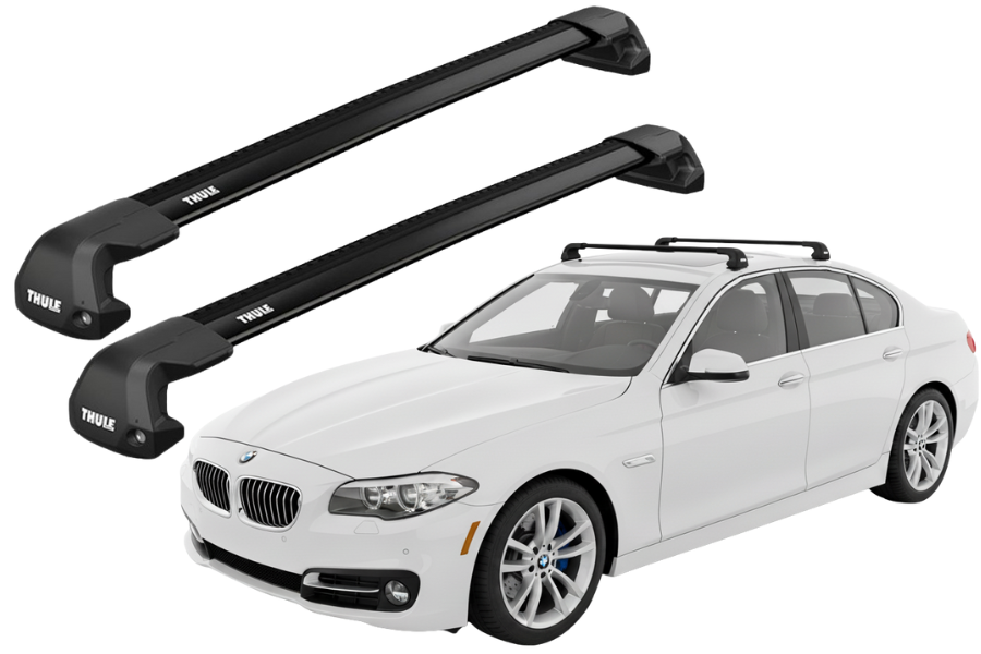 Barras Thule BMW 5 series 10-17 PF / EDGE Flush BLACK