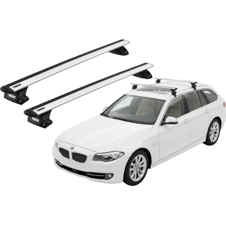 Barras THULE EVO WingBar para autos BMW 5-Series Touring 2010 a 2017