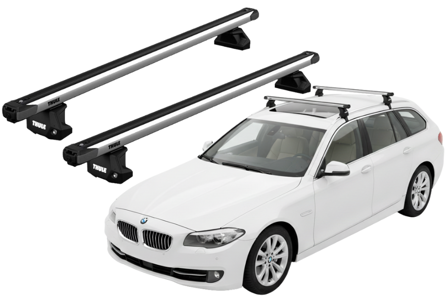 Barras Thule BMW 5-Series Touring 10 - 17 RA / SlideBar EVO