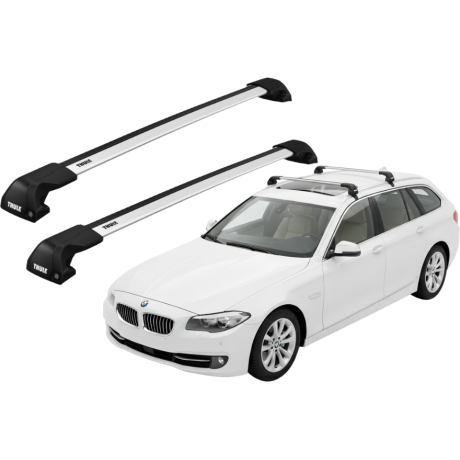 Barras THULE EDGE Flush para autos BMW 5-Series Touring 2010 a 2017