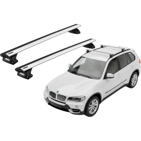 Barras THULE EVO WingBar para autos BMW X5 2007 a 2013