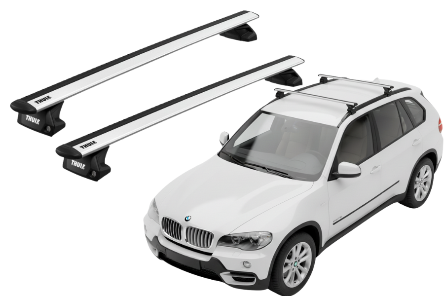 Barras THULE EVO WingBar para autos BMW X5 2007 a 2013