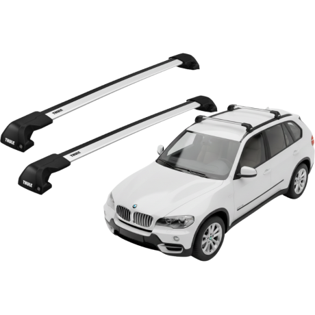 Barras THULE EDGE Flush para autos BMW X5 2007 a 2013