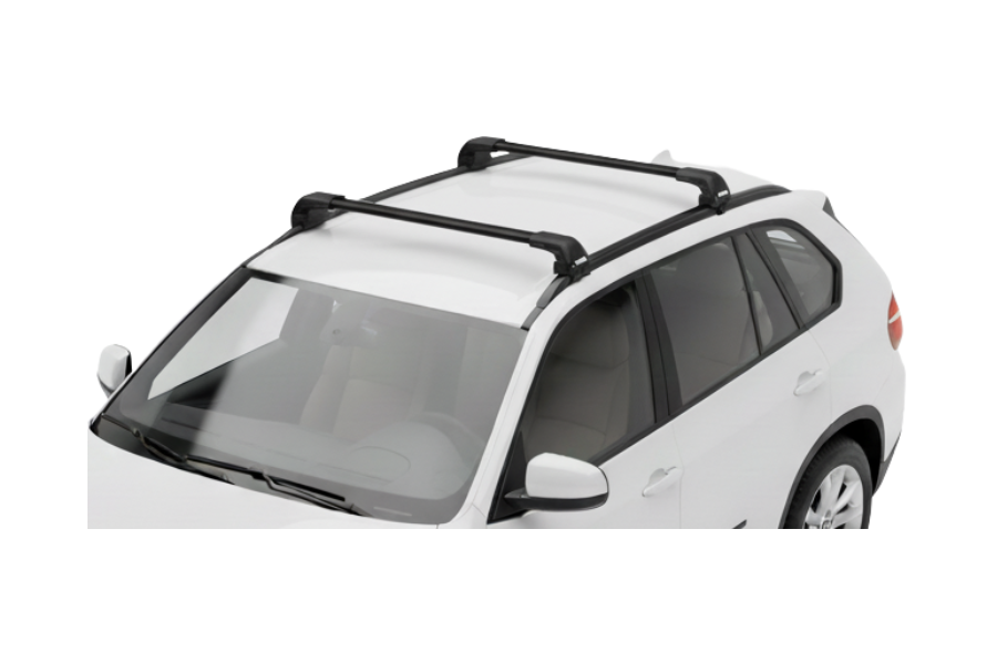 Barras THULE EDGE Flush para autos BMW X5 2007 a 2013 negro