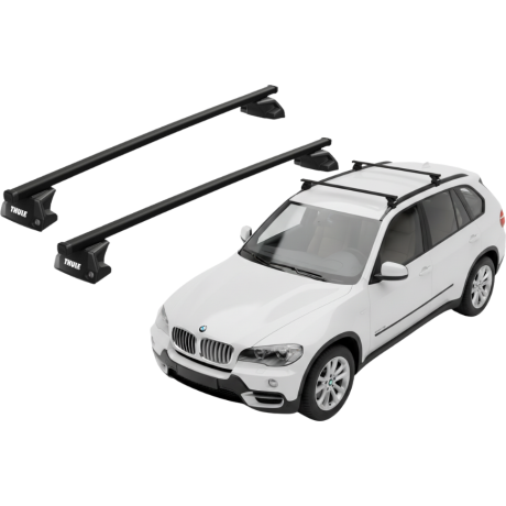 Barras THULE EVO SquareBar para autos BMW X5 2007 a 2013