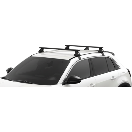 Barras THULE EVO WingBar para autos FIAT 600 desde 2024 negro