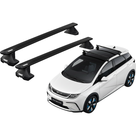 Barras THULE EVO WingBar para autos BYD Dolphin desde 2021 negro