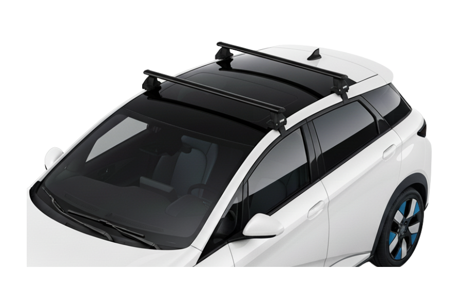 Barras THULE EVO WingBar para autos BYD Dolphin desde 2021 negro