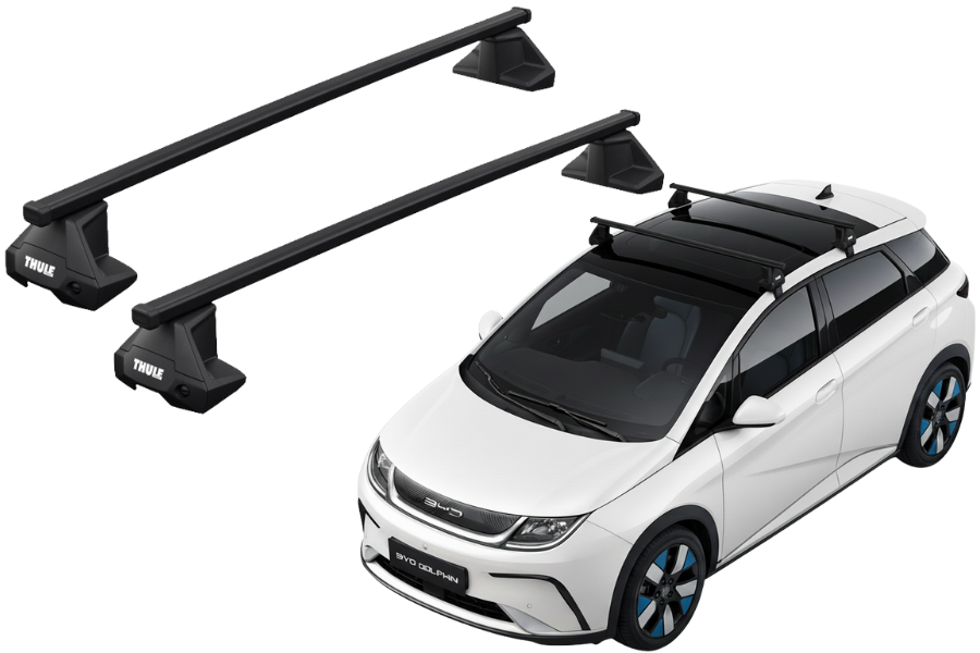 Barras THULE EVO SquareBar para autos BYD Dolphin desde 2021