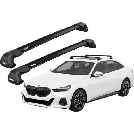 Barras THULE EDGE Flush para autos BMW 5-Series (G60) desde 2024 negro