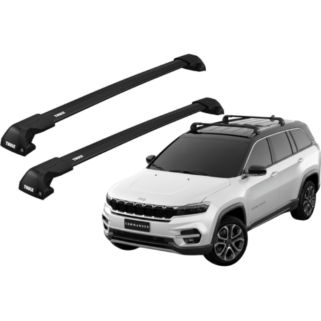 Barras Thule JEEP Commander 22- RA / EDGE FLUSH BLACK