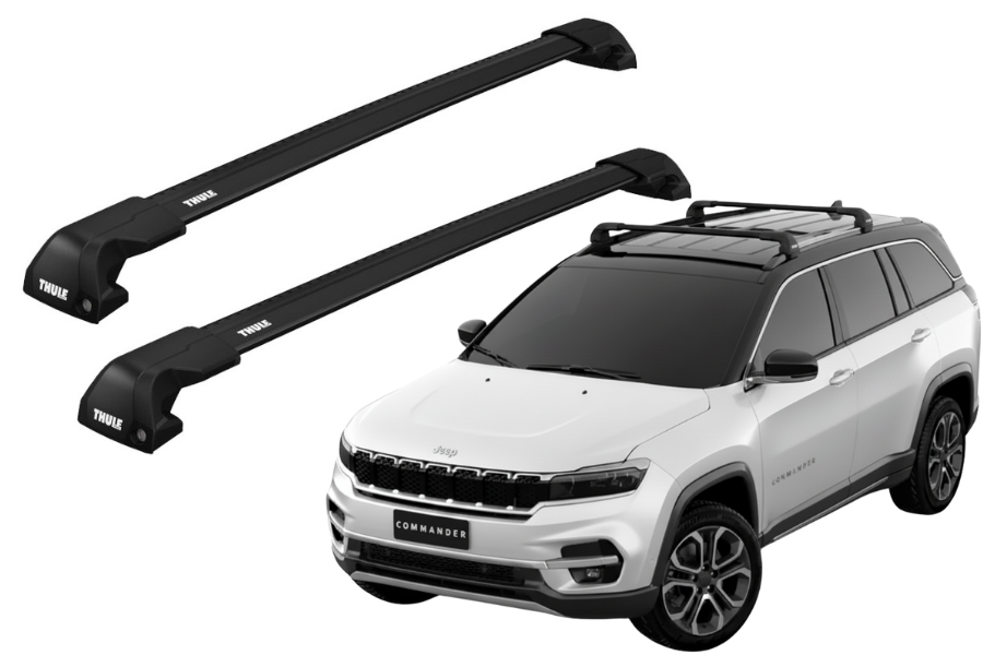 Barras Thule JEEP Commander 22- RA / EDGE FLUSH BLACK