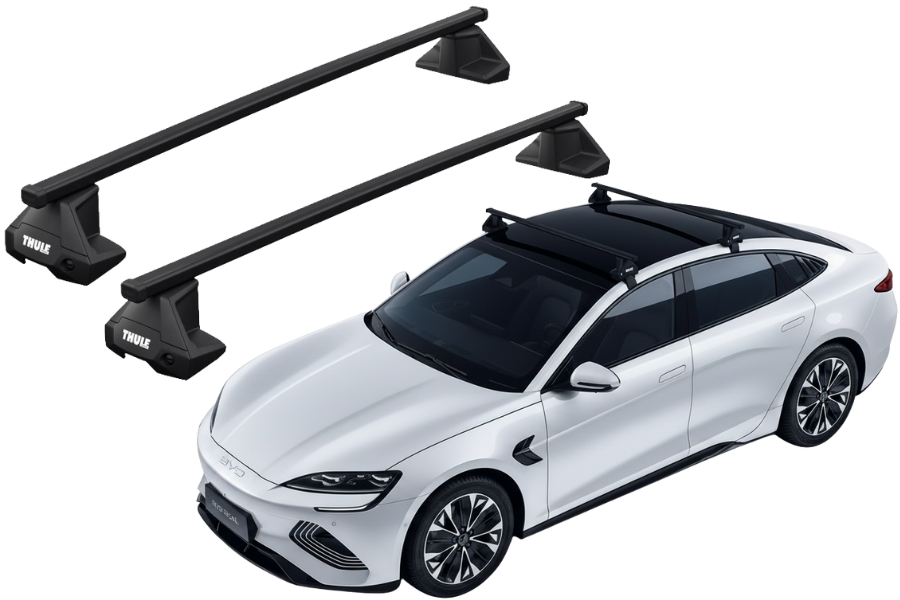 Barras THULE EVO SquareBar para autos BYD Seal desde 2022