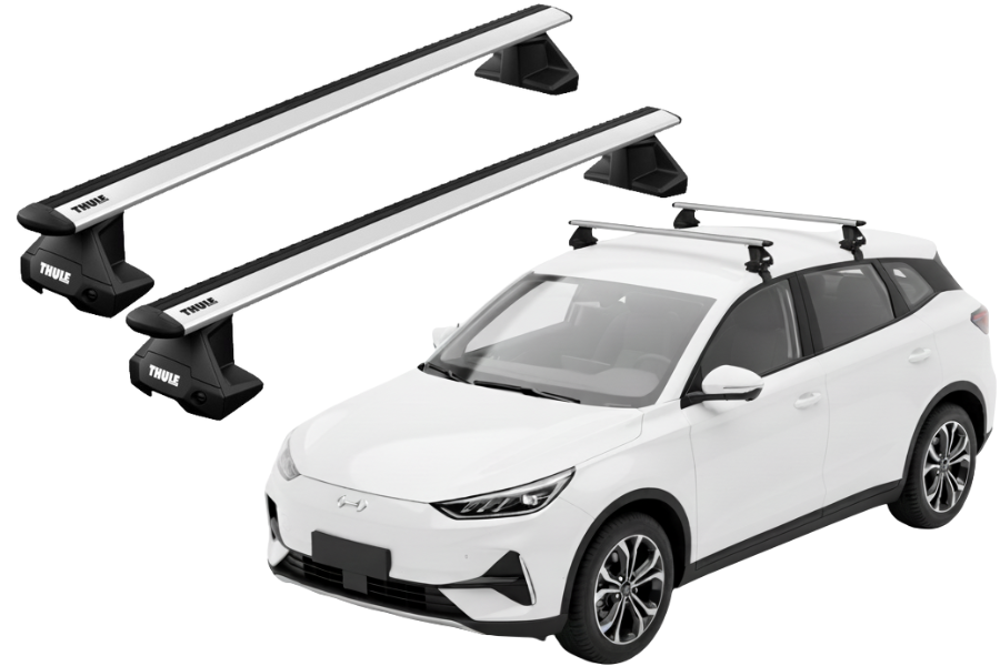 Barras THULE EVO WingBar para autos BYD Yuan Plus desde 2022